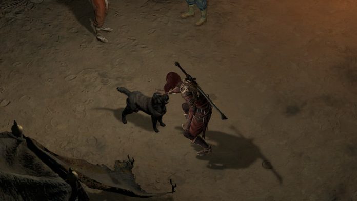 Diablo 4 Pet the Dog