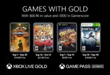 Xbox Games With Gold September 2022